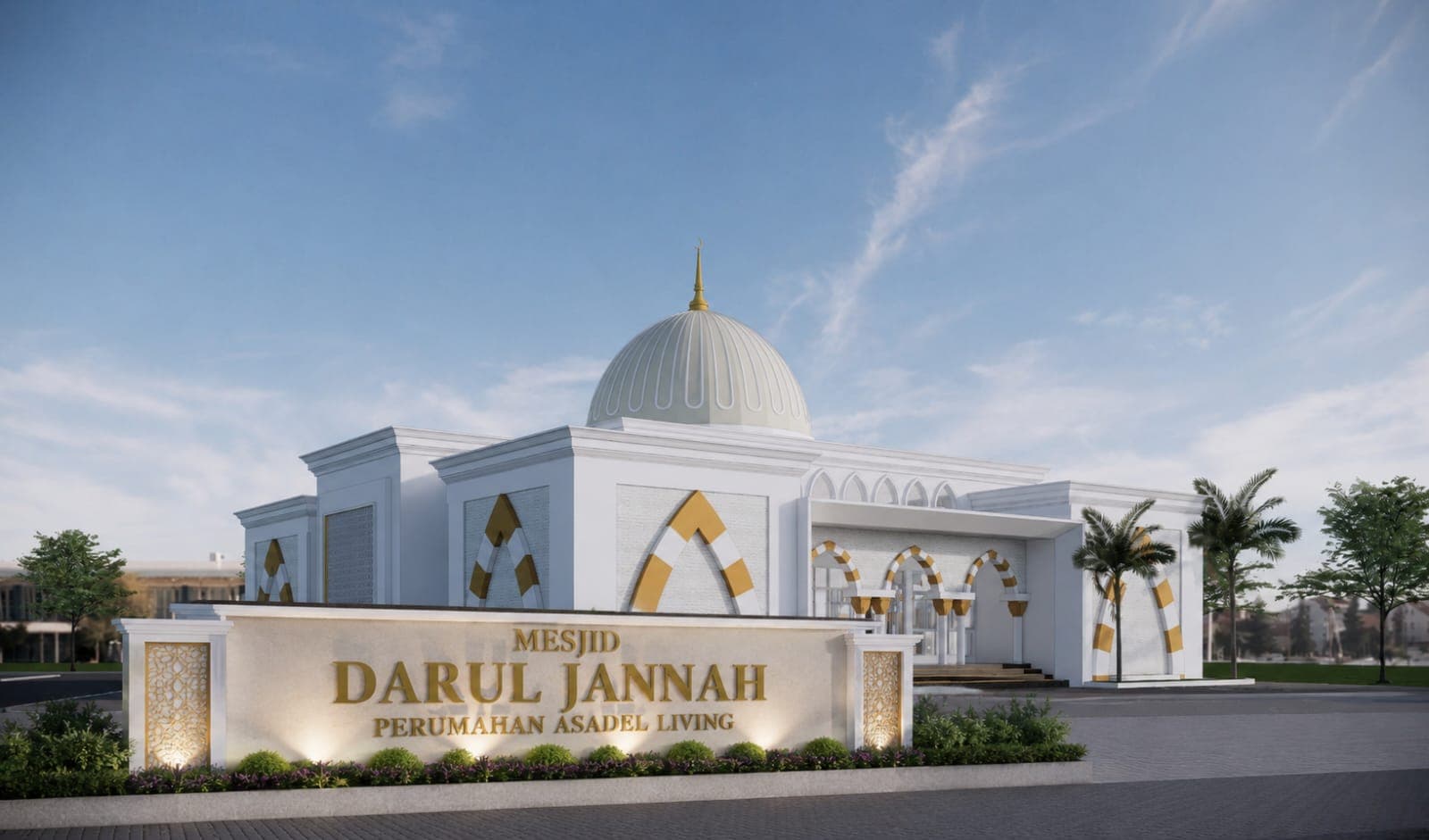 Render 3D Masjid Darul Jannah